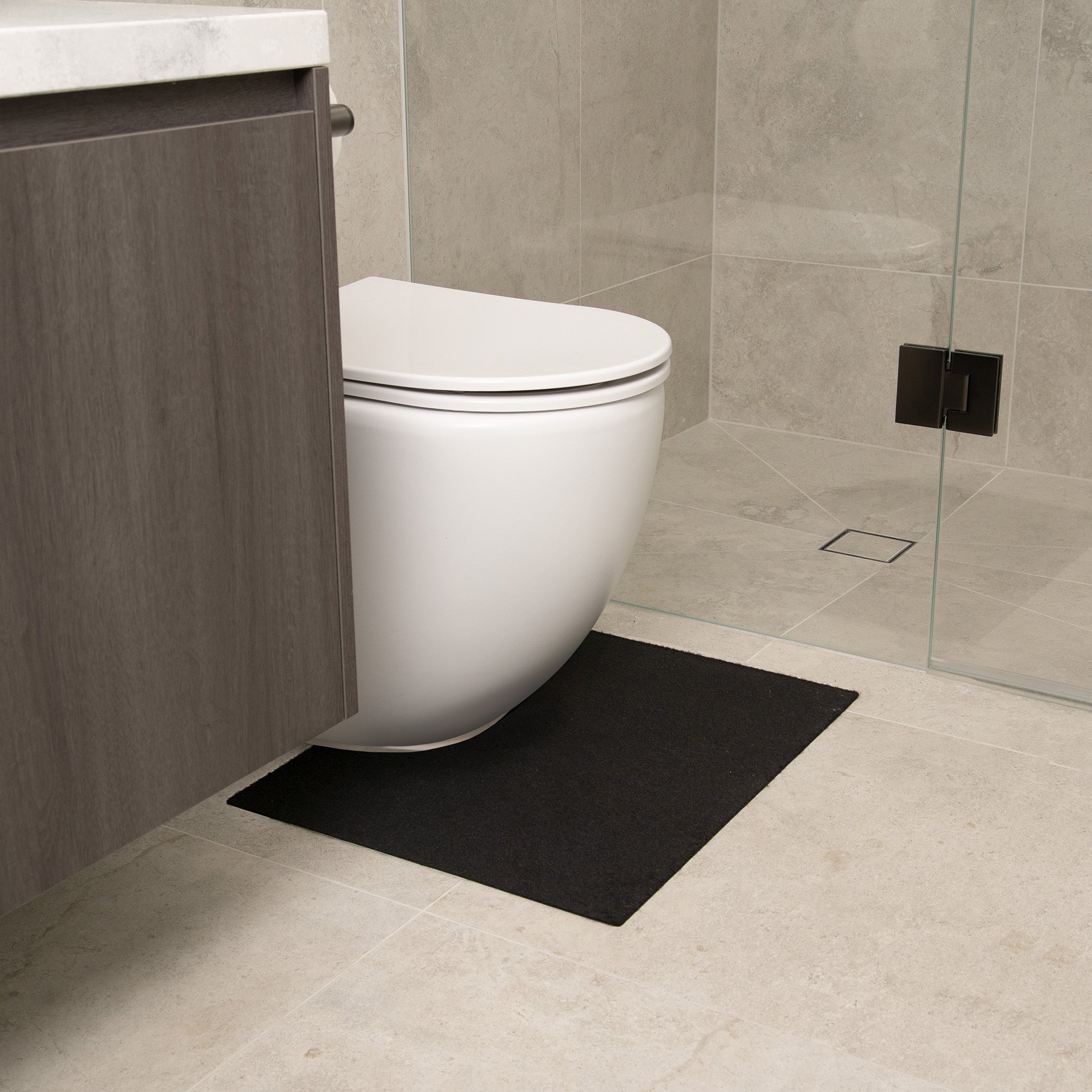 Low Profile Toilet Mat