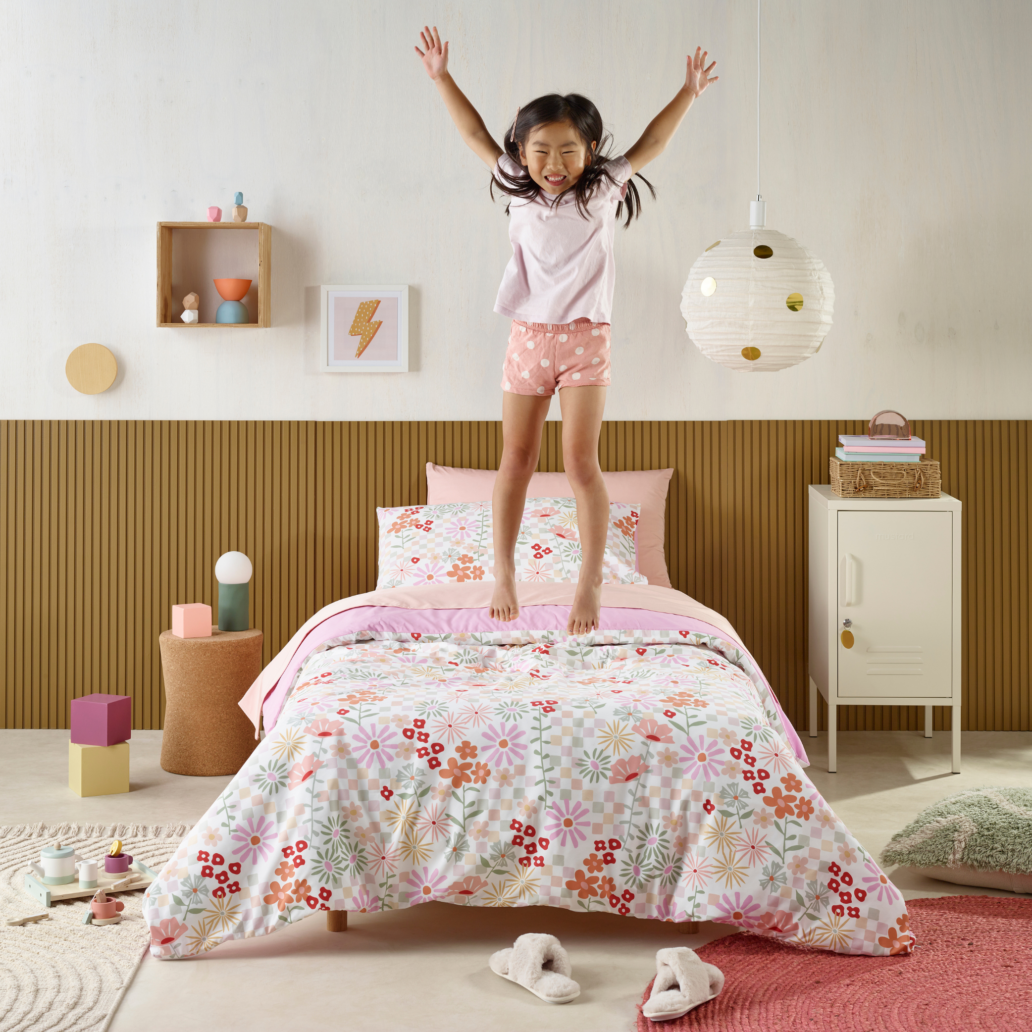 Kids Water Resistant Quilt Cover set